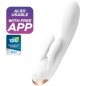 SATISFYER DOUBLE FLEX VIBRATOR APP - BLACK SATISFYER DOUBLE FLEX VIBRATOR APP - BLACK