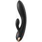 SATISFYER DOUBLE FLEX VIBRATOR APP - BLACK SATISFYER DOUBLE FLEX VIBRATOR APP - BLACK