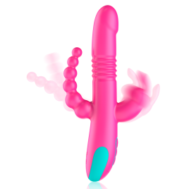 HAPPY LOKY - DONALD TRIPLE STIMULATION: ANAL, G-SPOT  CLITORAL WATCHME WIRELESS TECHNOLOGY COMPATIBLE