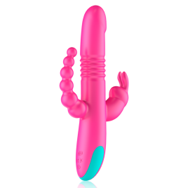 HAPPY LOKY - DONALD TRIPLE STIMULATION : ANAL, G-SPOT  CLITORAL WATCHME TECHNOLOGIE SANS FIL COMPATIBLE