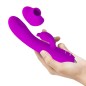 PRETTY LOVE - VIBRATEUR REGINA - ONDES STIMULANTES RECHARGEABLES VIOLET PRETTY LOVE - VIBRATEUR REGINA - ONDES STIMULANTES RECHARGEABLES VIOLET