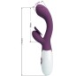 PRETTY LOVE - BUTTERFLY KISS RABBIT VIBRATOR G-SPOT STIMULATOR LILA PRETTY LOVE - BUTTERFLY KISS RABBIT VIBRATOR G-SPOT STIMULATOR LILA