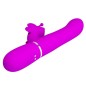 PRETTY LOVE - MULTIFUNCTION RABBIT VIBRATOR 4 IN 1 BUTTERFLY FUCHSIA PRETTY LOVE - MULTIFUNCTION RABBIT VIBRATOR 4 IN 1 BUTTERFLY FUCHSIA