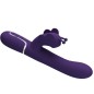 PRETTY LOVE - VIBRATORE MULTIFUNZIONE RABBIT 4 IN 1 FARFALLA VIOLA PRETTY LOVE - VIBRATORE MULTIFUNZIONE RABBIT 4 IN 1 FARFALLA VIOLA
