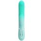 PRETTY LOVE - VIBRATEUR LAPIN MULTIFONCTION GIGI VERT AQUA PRETTY LOVE - VIBRATEUR LAPIN MULTIFONCTION GIGI VERT AQUA