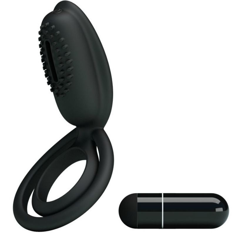 PRETTY LOVE - ESTHER VIBRATING RING WITH STIMULATOR PRETTY LOVE - ESTHER VIBRATING RING WITH STIMULATOR