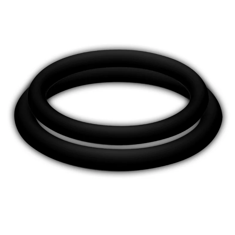 JOYDIVISION POTENZDUO - BLACK RINGS - M JOYDIVISION POTENZDUO - BLACK RINGS - M