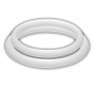 JOYDIVISION POTENZDUO - WHITE RINGS - M JOYDIVISION POTENZDUO - WHITE RINGS - M