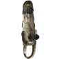 BAILE - COUVRE-PÉNIS BRAVE MAN AVEC STIMULATION CLITO ET ANAL DOUBLE BULLET NOIR 16.5 CM BAILE - COUVRE-PÉNIS BRAVE MAN AVEC STIMULATION CLITO ET ANAL DOUBLE BULLET NOIR 16.5 CM