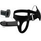 PRETTY LOVE - VITO STRAP ON AVEC GODE CREUX ET VIBRATION 17.3 CM PRETTY LOVE - VITO STRAP ON AVEC GODE CREUX ET VIBRATION 17.3 CM