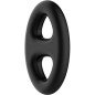 CRAZY BULL - BAGUE EN SILICONE DOUBLE OVALE