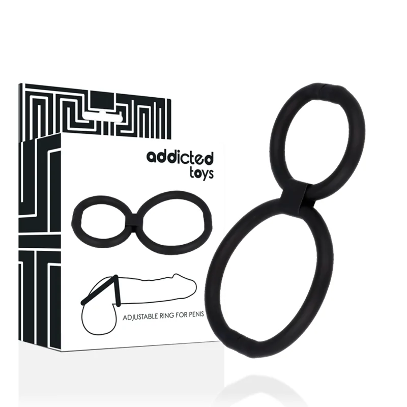 ADDICTED TOYS - ADJUSTABLE RINGS FOR PENIS ADDICTED TOYS - ADJUSTABLE RINGS FOR PENIS