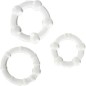 SEVEN CREATIONS - SET OF THREE TRANSPARENT PENIS RINGS SEVEN CREATIONS - SET OF THREE TRANSPARENT PENIS RINGS