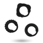 ADDICTED TOYS - ENSEMBLE C-RING NOIR ADDICTED TOYS - ENSEMBLE C-RING NOIR