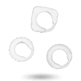 ADDICTED TOYS - C-RING SET CLEAR