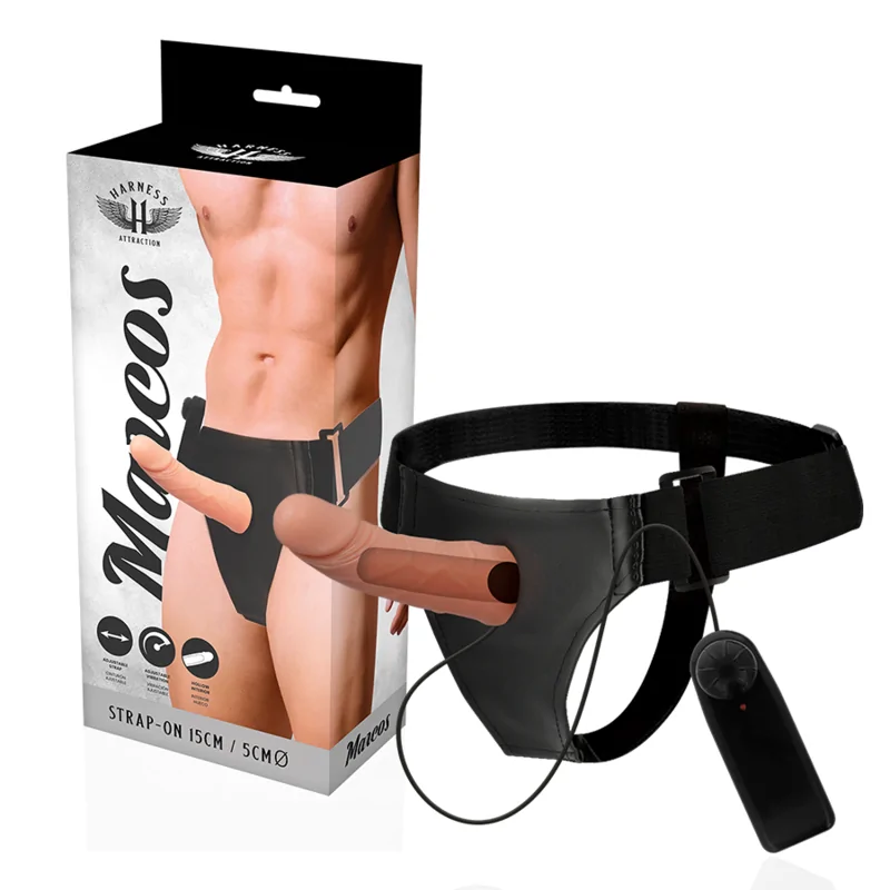 HARNESS ATTRACTION - RNES CADRES CREUX AVEC VIBRATEUR 15 CM -O- 5 CM HARNESS ATTRACTION - RNES CADRES CREUX AVEC VIBRATEUR 15 CM -O- 5 CM