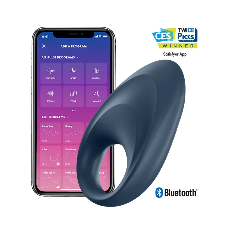 SATISFYER - MIGHTY ONE RING VIBRATOR APP SATISFYER - MIGHTY ONE RING VIBRATOR APP