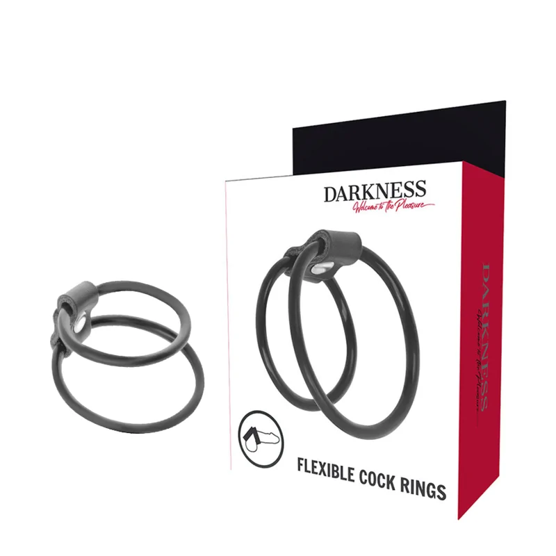 DARKNESS - AMÉLIORATION DES ANNEAUX PÉNIS DUO. DARKNESS - AMÉLIORATION DES ANNEAUX PÉNIS DUO.