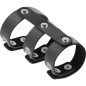DARKNESS - ANELLO DOPPIO PER PENE E TESTICOLI IN PELLE REGOLABILE DARKNESS - ANELLO DOPPIO PER PENE E TESTICOLI IN PELLE REGOLABILE