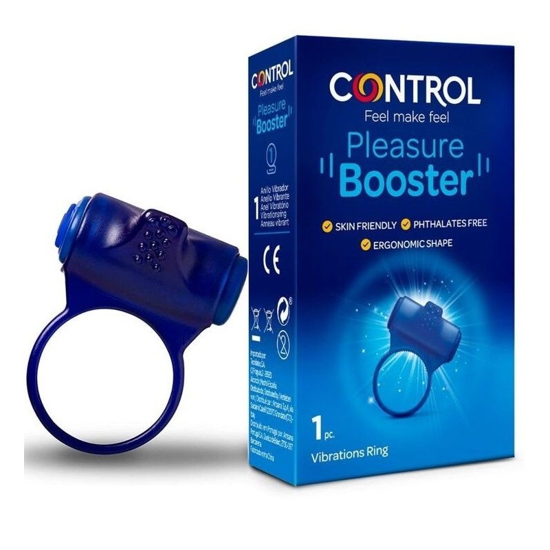 CONTROL - ANELLO VIBRATORE PLEASURE BOOSTER CONTROL - ANELLO VIBRATORE PLEASURE BOOSTER