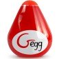 G-VIBE - OEUF MASTURBATEUR TEXTURÉ RÉUTILISABLE ROUGE G-VIBE - OEUF MASTURBATEUR TEXTURÉ RÉUTILISABLE ROUGE