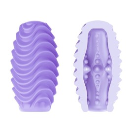 PRETTY LOVE - DOUBLE SIDED LILAC MASTURBATOR EGG