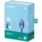SATISFYER - APPLICATION BULLSEYE RING VIBRATOR BLEU SATISFYER - APPLICATION BULLSEYE RING VIBRATOR BLEU