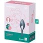 SATISFYER - APPLICATION BULLSEYE RING VIBRATOR GRIS SATISFYER - APPLICATION BULLSEYE RING VIBRATOR GRIS