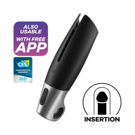 SATISFYER - POWER MASTURBATOR SCHWARZ