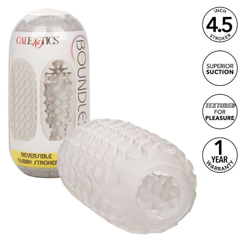 CALEXOTICS - REVERSIBLE NUBBY STROKER CALEXOTICS - REVERSIBLE NUBBY STROKER
