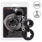 CALEXOTICS - ANELLO ALPHA DUAL MAGNUM NERO CALEXOTICS - ANELLO ALPHA DUAL MAGNUM NERO