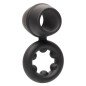 CALEXOTICS - ANELLO ALPHA DUAL MAGNUM NERO CALEXOTICS - ANELLO ALPHA DUAL MAGNUM NERO