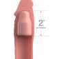 FANTASY X- TENSIONS - PIPEDREAMS EXTENSION W SANGLE 15,24 CM PEAU