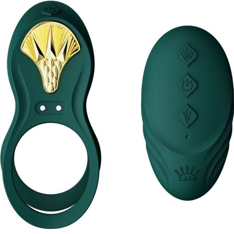 ZALO - ANELLO PER COPPIE VIBRANTI BAYEK VERDE ZALO - ANELLO PER COPPIE VIBRANTI BAYEK VERDE
