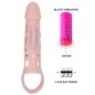 PRETTY LOVE - HARRISON PENIS EXTENDER COVER MIT VIBRATION UND RIEMEN 13.5 CM PRETTY LOVE - HARRISON PENIS EXTENDER COVER MIT VIBRATION UND RIEMEN 13.5 CM