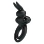 PRETTY LOVE - ANELLO VIBRATOR III RABBIT PER PENE NERO PRETTY LOVE - ANELLO VIBRATOR III RABBIT PER PENE NERO