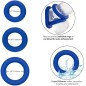 CALEXOTICS - ADMIRAL COCK RING SET BLAU CALEXOTICS - ADMIRAL COCK RING SET BLAU