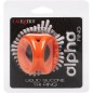 CALEXOTICS - ALPHA TRI-RING ARANCIONE CALEXOTICS - ALPHA TRI-RING ARANCIONE