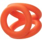 CALEXOTICS - ALPHA TRI-RING ARANCIONE CALEXOTICS - ALPHA TRI-RING ARANCIONE