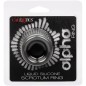 CALEXOTICS - ALPHA ANELLO ALLUNGABILE PER SCROTO NERO CALEXOTICS - ALPHA ANELLO ALLUNGABILE PER SCROTO NERO