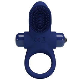 PRETTY LOVE - PALLE RING WITH VIBRATION BLUE