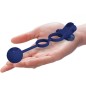 PRETTY LOVE - REMINGTON DOPPIO ANELLO VIBRANTE CON SPINA BLU PRETTY LOVE - REMINGTON DOPPIO ANELLO VIBRANTE CON SPINA BLU