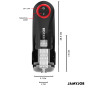 JAMYJOB - MASTURBATORE VAGINALE AUTOMATICO A GRAVITÀ 5 MODALITÀ DI ASPIRAZIONE JAMYJOB - MASTURBATORE VAGINALE AUTOMATICO A GRAVITÀ 5 MODALITÀ DI ASPIRAZIONE
