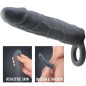 PRETTY LOVE - REALISTIC SKIN PENE SLEEVE GRIGIO SCURO PRETTY LOVE - REALISTIC SKIN PENE SLEEVE GRIGIO SCURO