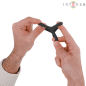 INTENSE - CARSON ANNEAU PÉNIS DOUBLE SILICONE NOIR MODÈLE 4 INTENSE - CARSON ANNEAU PÉNIS DOUBLE SILICONE NOIR MODÈLE 4