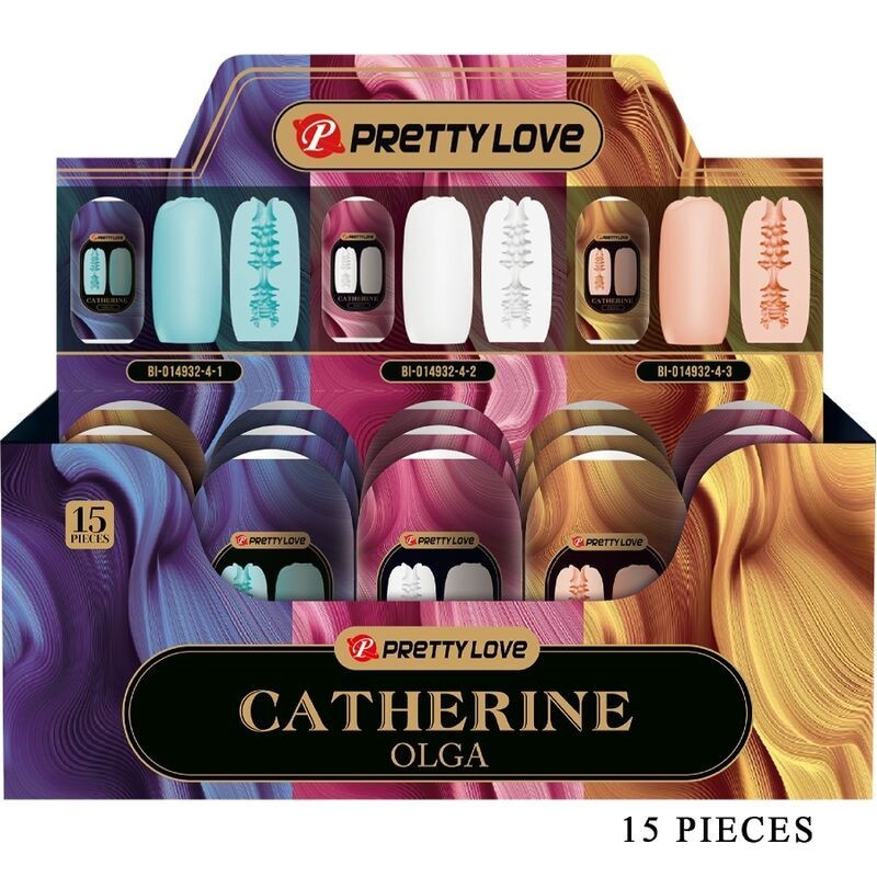 PRETTY LOVE - OLGA PACK 15 DIFFÉRENTS MASCRUBATEURS HOMMES PRETTY LOVE - OLGA PACK 15 DIFFÉRENTS MASCRUBATEURS HOMMES