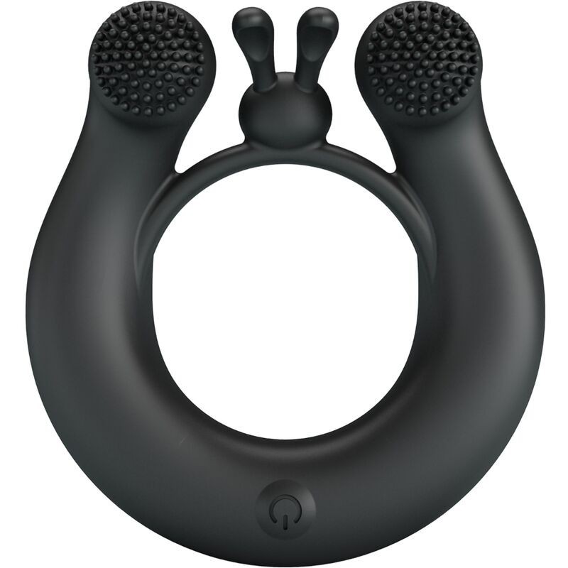 PRETTY LOVE - DAHLIA VIBRATIONSRING + KLITORISSTIMULATOR 12 VIBRATIONEN SCHWARZ PRETTY LOVE - DAHLIA VIBRATIONSRING + KLITORISSTIMULATOR 12 VIBRATIONEN SCHWARZ