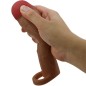 PRETTY LOVE - MANCHON DE PÉNIS HANI AVEC EXTENSION DE 5 CM MULÂTRE