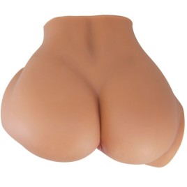 CRAZY BULL - VIBRATEUR EMILIA ASS AVEC VAGIN RÉALISTE ET CHAIR D'ANUS TÉLÉCOMMANDE