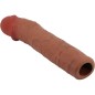 PRETTY LOVE - CHELSEA PENIS SLEEVE WITH 7.6 CM EXTENSION MULATTO PRETTY LOVE - CHELSEA PENIS SLEEVE WITH 7.6 CM EXTENSION MULATTO